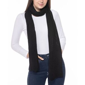 Style&Co Black Knit‎ Scarf One Size